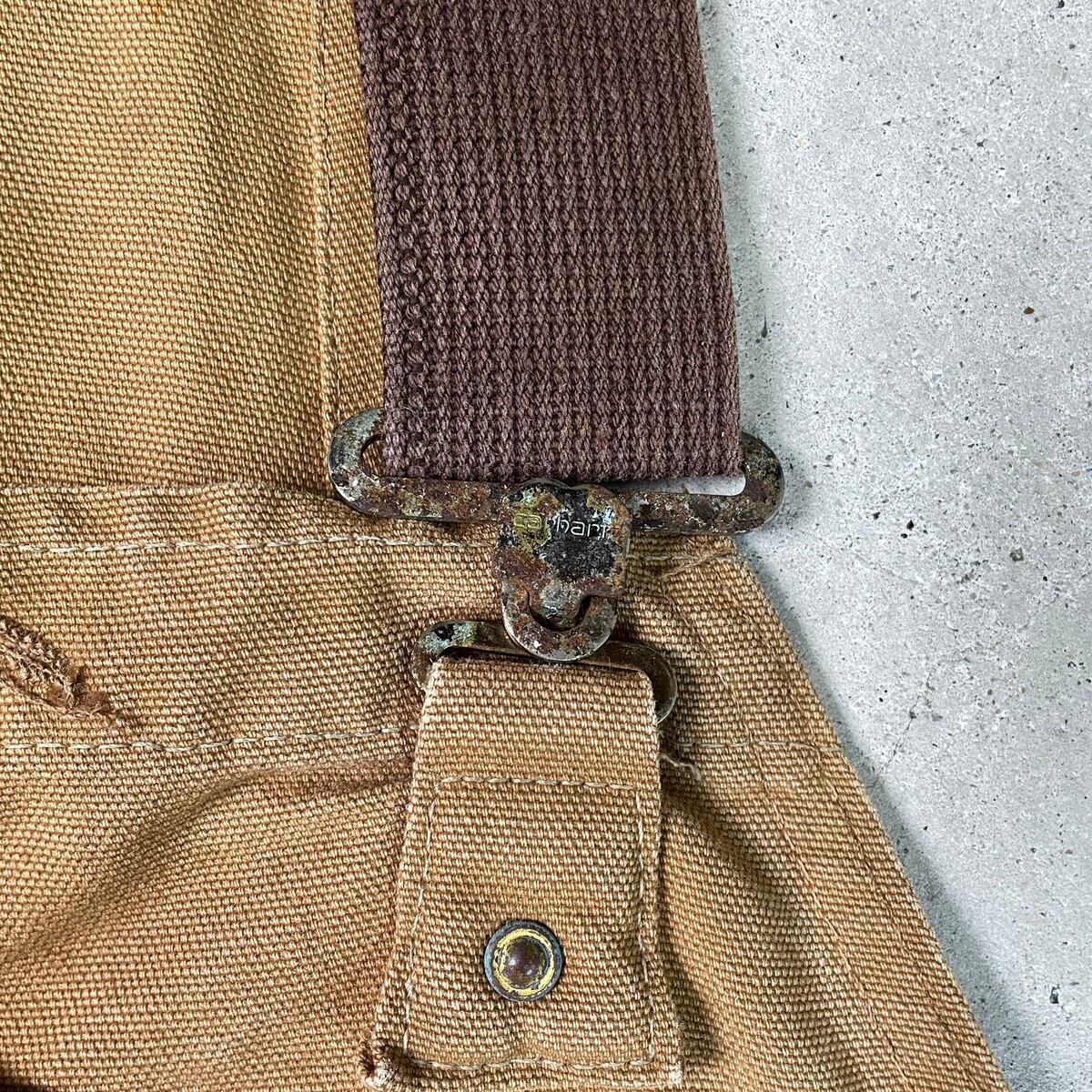 80年代 USA製 Carhartt カーハート ダック地 ダブルニー