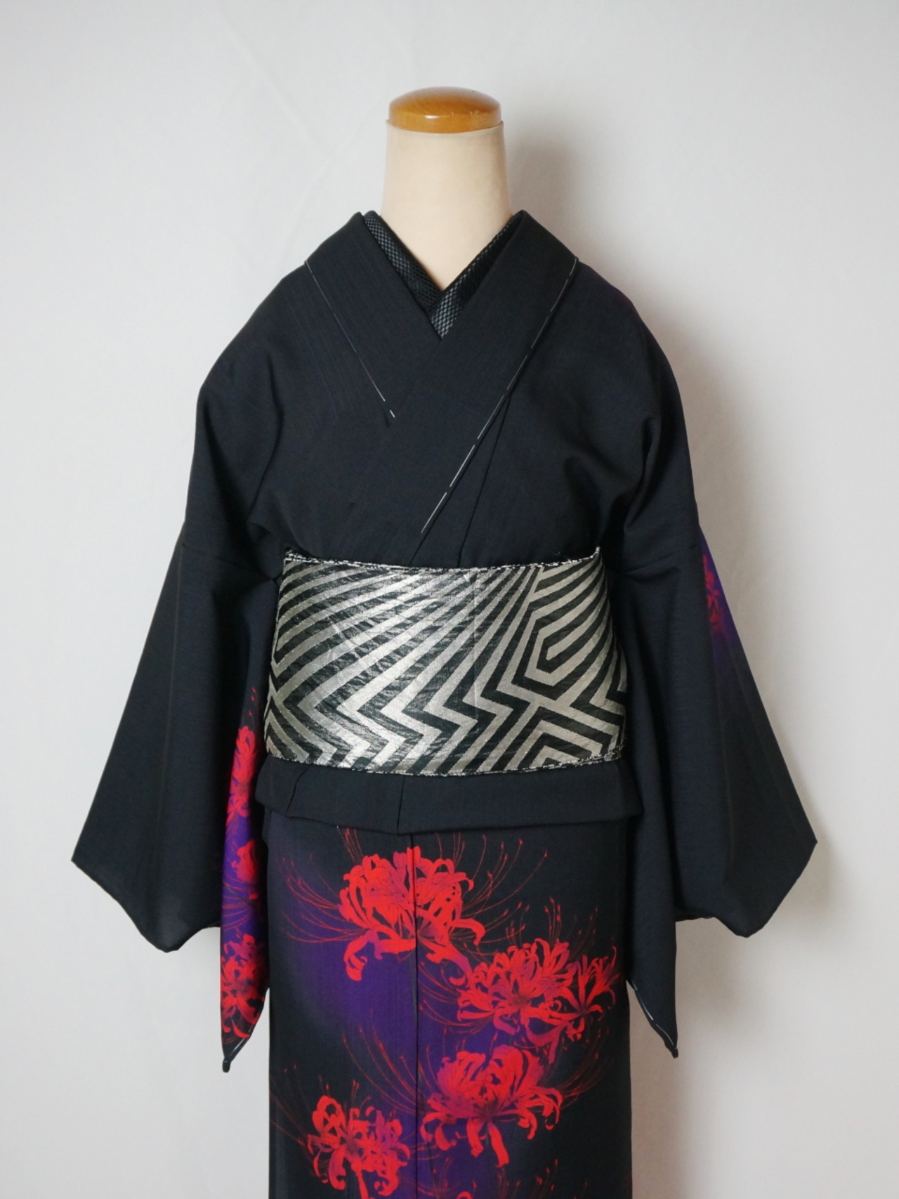 【受注商品】RumiRockセオαゆかた「曼珠沙華」　[A770]