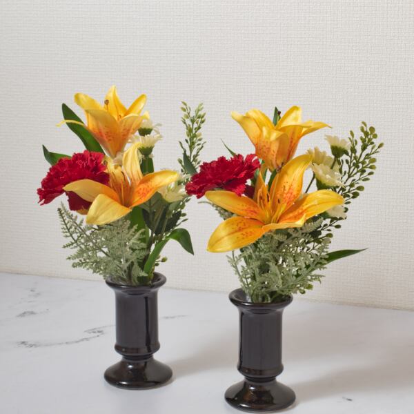 アーティフィシャルフラワー ソープフラワーフューネラルアレンジ　お供え　供花　juno先生作 juno2108002 ソープフラワー オシャレ 通販 ブーケ アーティフィシャルフラワー