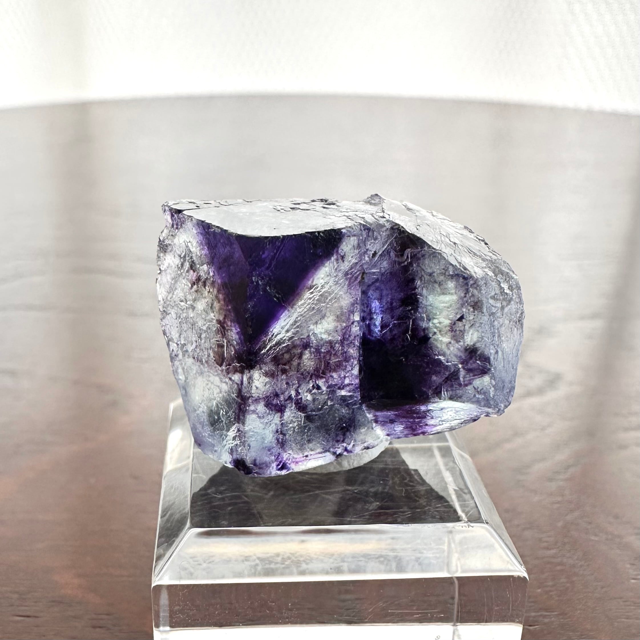 ロードクロサイト / フローライト【Fluorite on Rhodochrosite】中国産