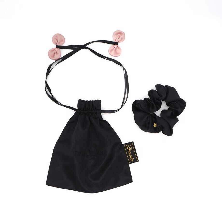 DEMODEE POUCH SET BLACK/BLACK