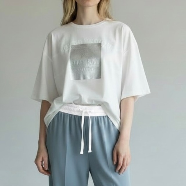 箔ロゴTシャツ 25173-711}