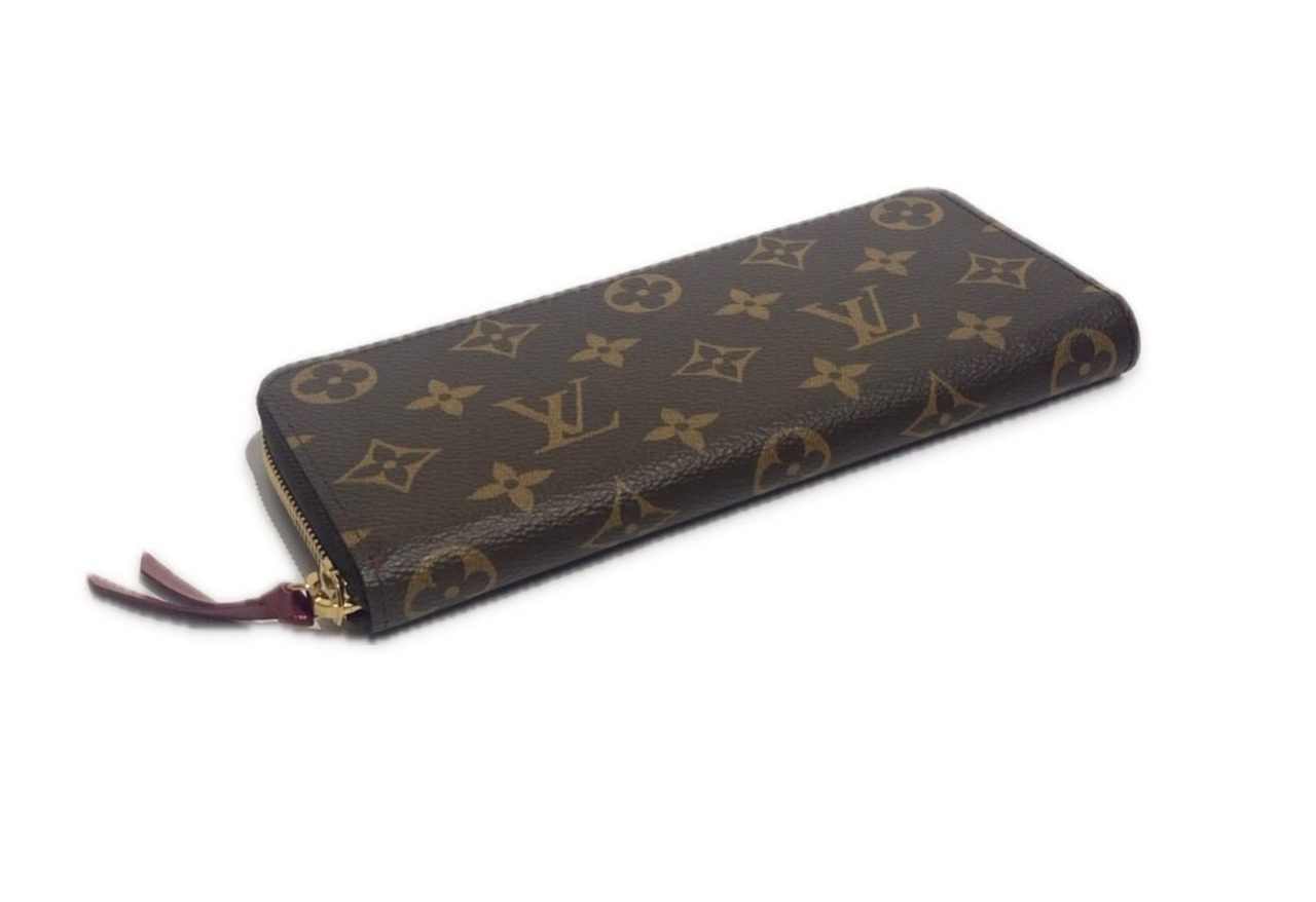 Louis Vuitton ルイヴィトン 長財布 レディース 60742 ポルトフォイユ･クレマンス フューシャ