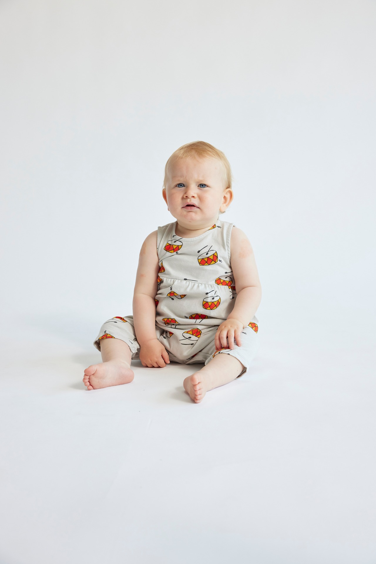 〈 BOBO CHOSES 24SS 〉 Baby Play the Drum all over overall