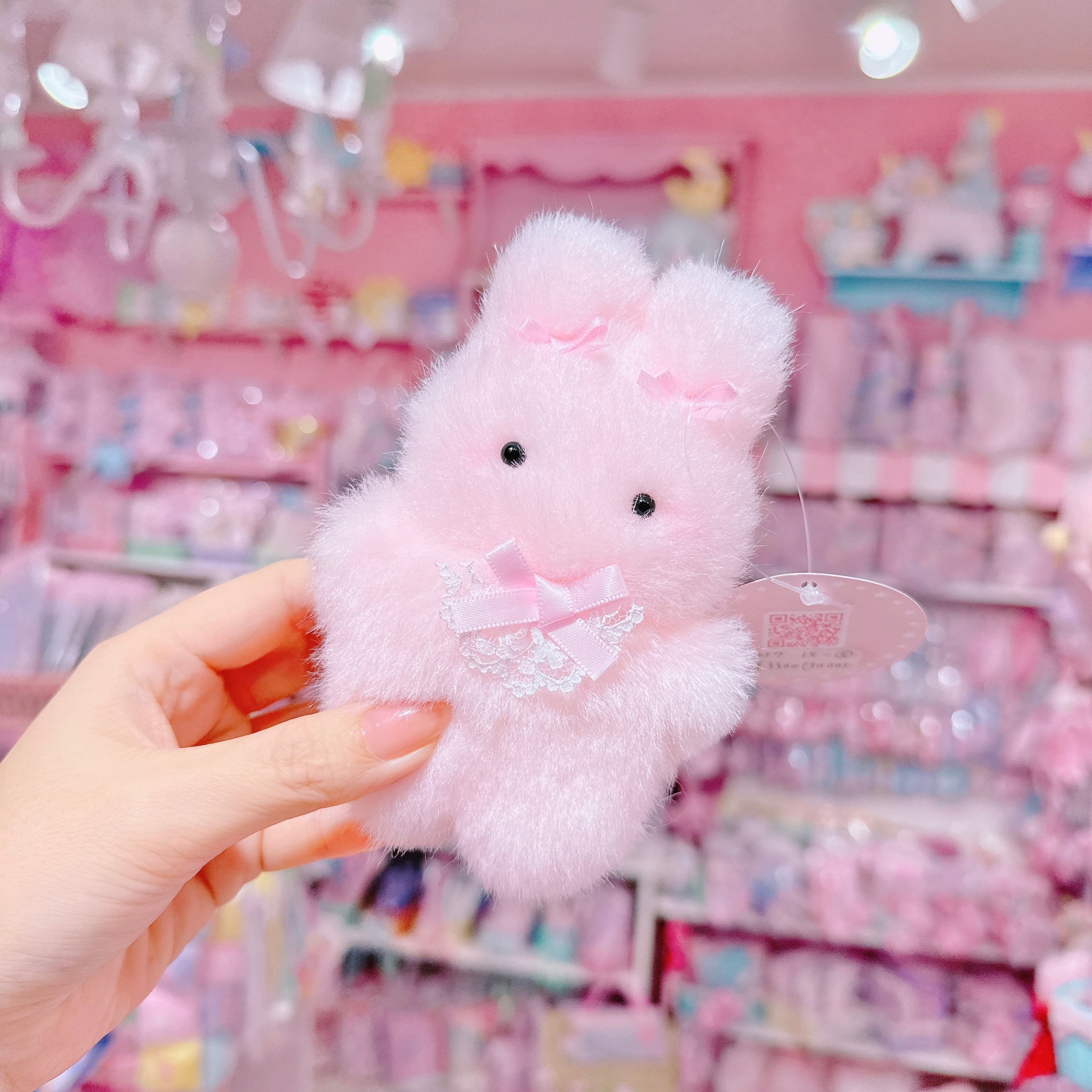 【H7】15-5ひとみしりましゅまろうさぎさんぬいぐるみ