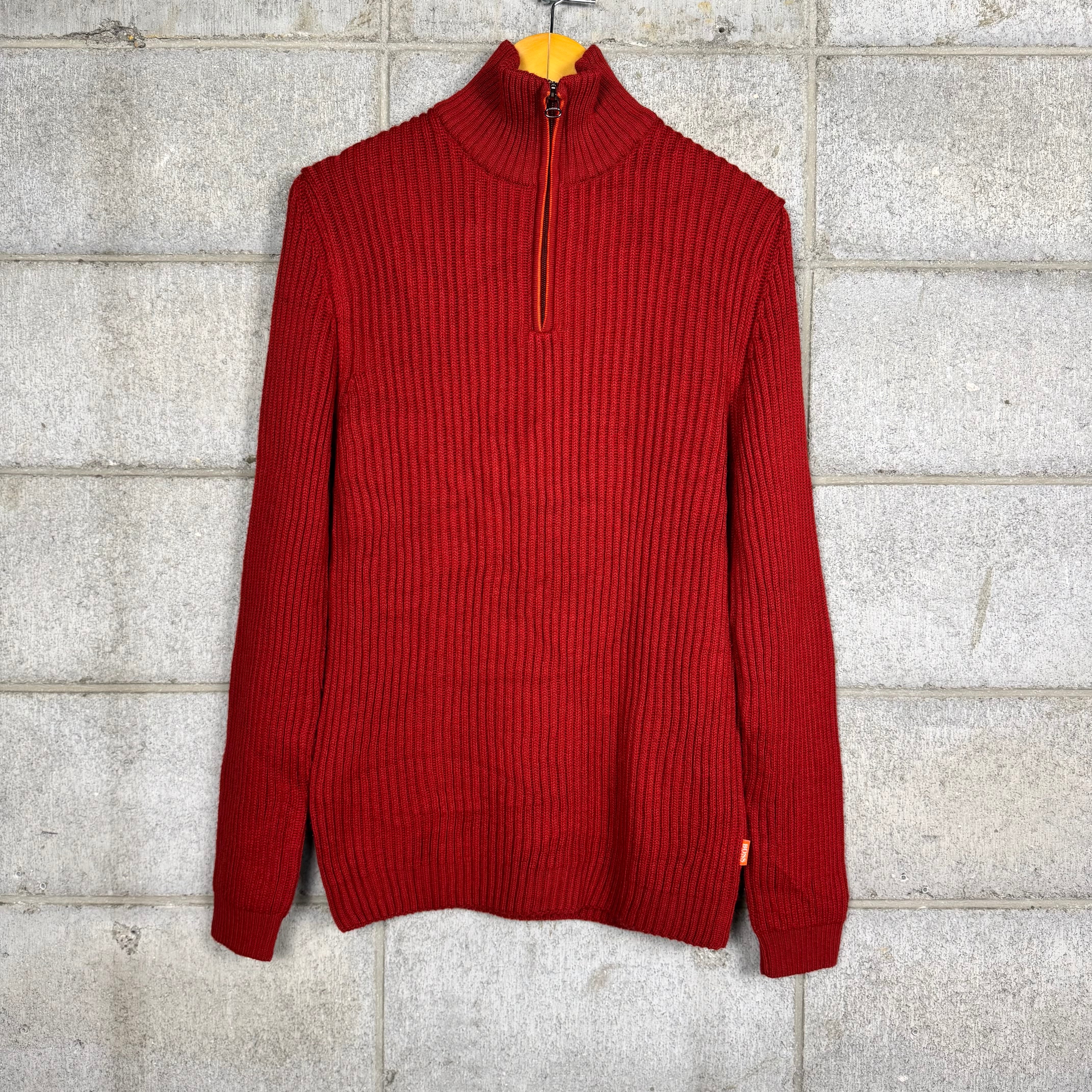 ☆HUGO BOSS ヒューゴボス ハーフジップ 3D ニット セーター サイズ