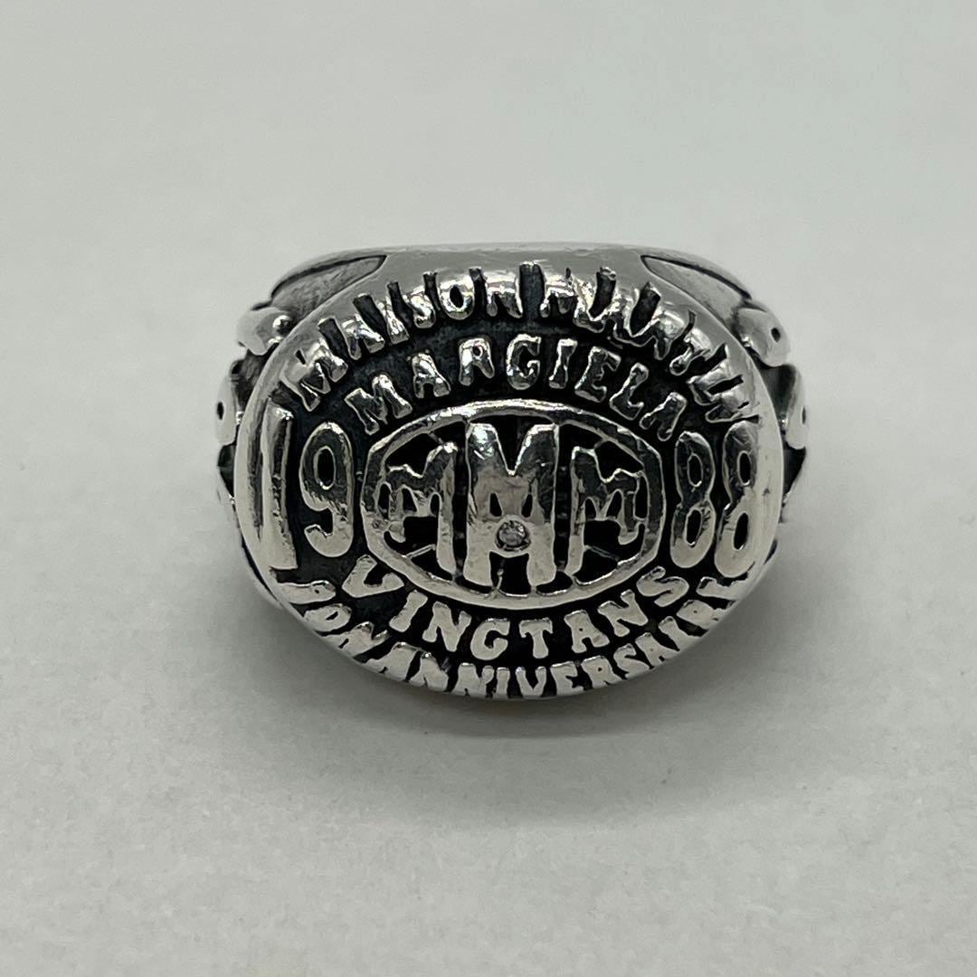 メゾンマルタンマルジェラ 20周年 カレッジリング 20号 SV925