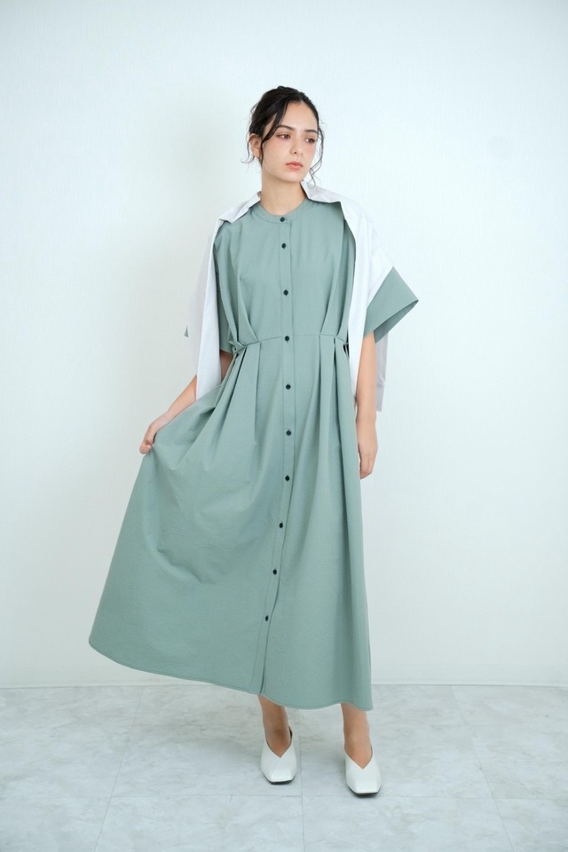【ご予約】Tuck Flair Coat Dress【boutiqueordinary】