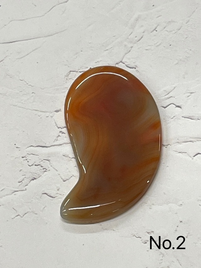 めのう製かっさプレート