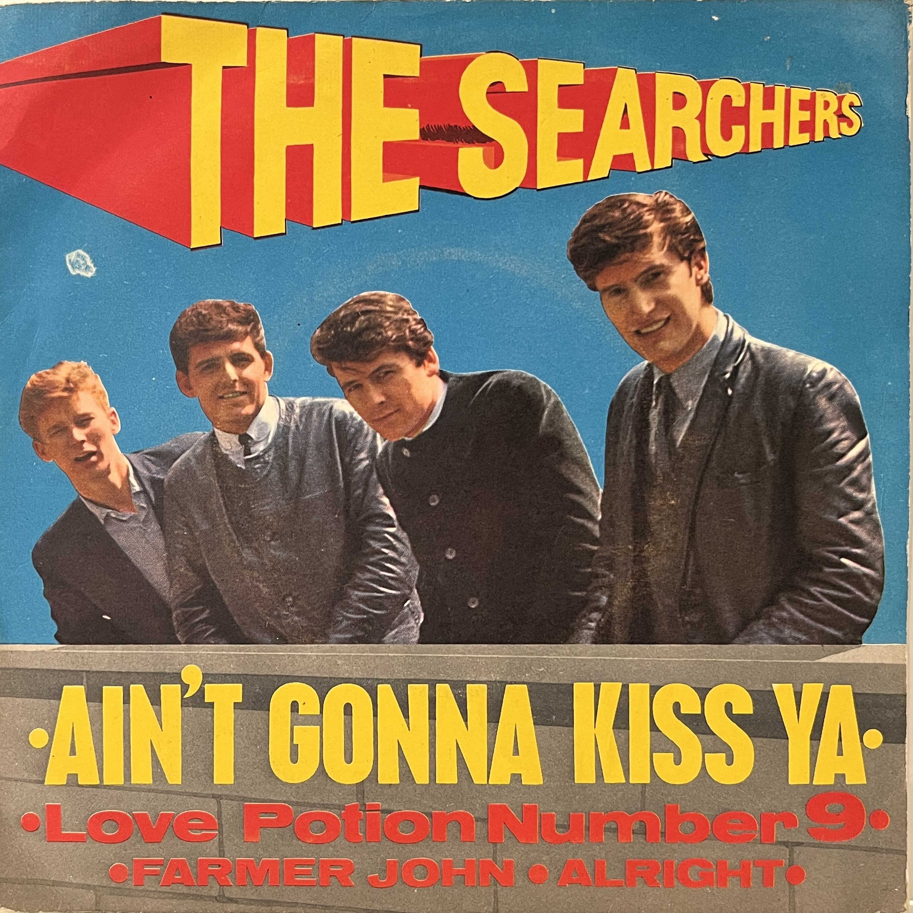 シングル】SEARCHERS /Ain'T Gonna Kiss Ya SORC 中古アナログレコード専門店