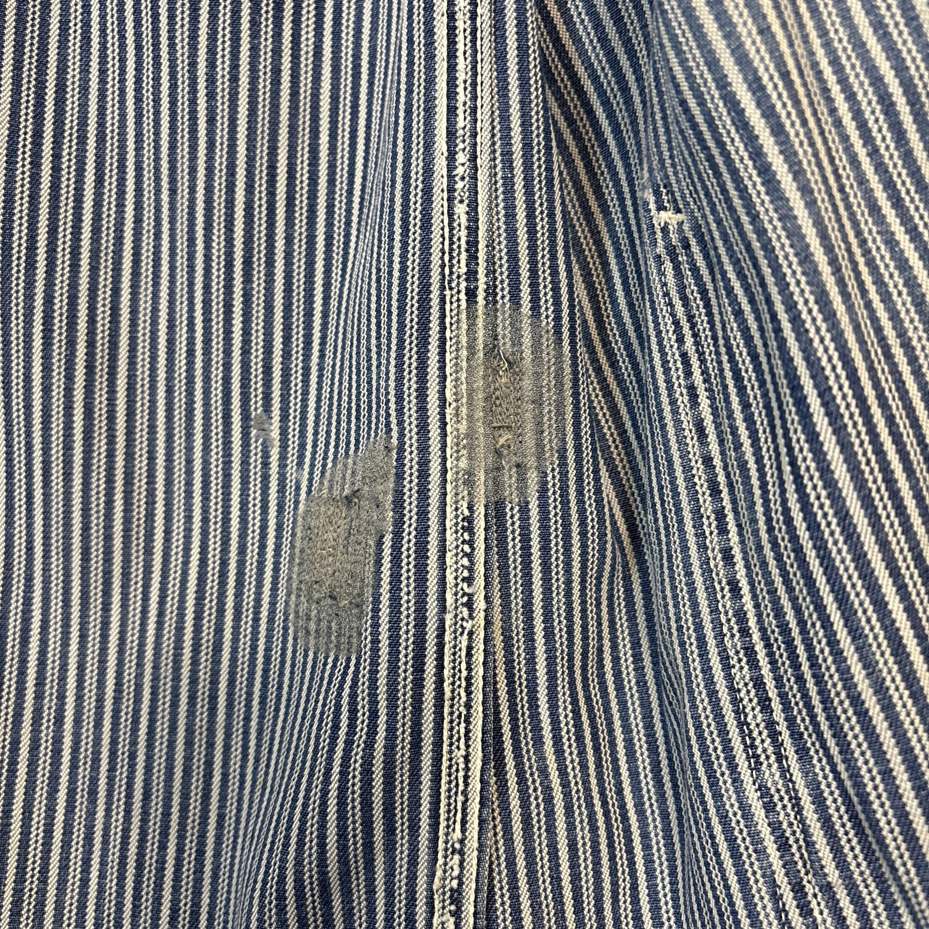 30s Anthony's BUCKHIDE チンストラップ ヒッコリー カバーオール