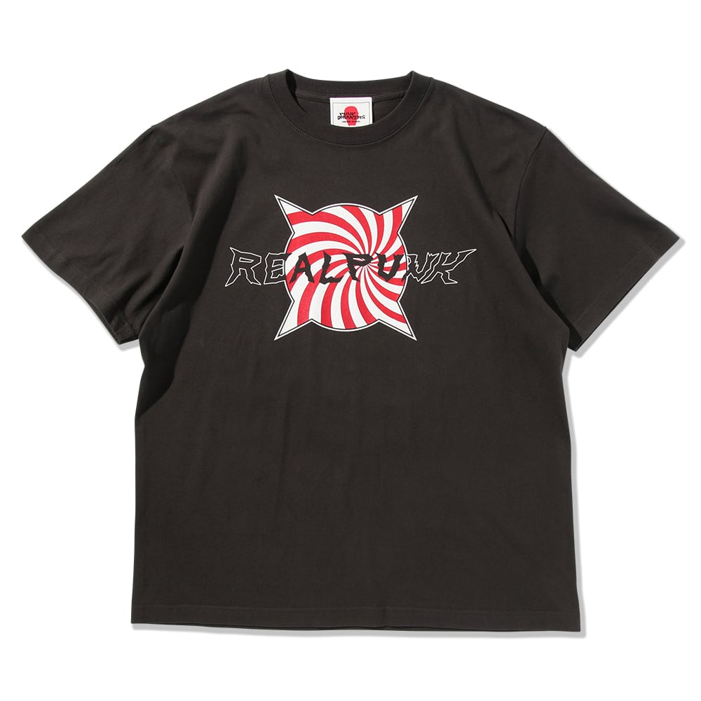 PUNKDRUNKERS / 【PDS×REALHEAD】REALPUNKライダースTEE / SUMI | feels