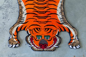 Tibetan Tiger Rug 《Sサイズ•シルク009》チベタンタイガーラグ