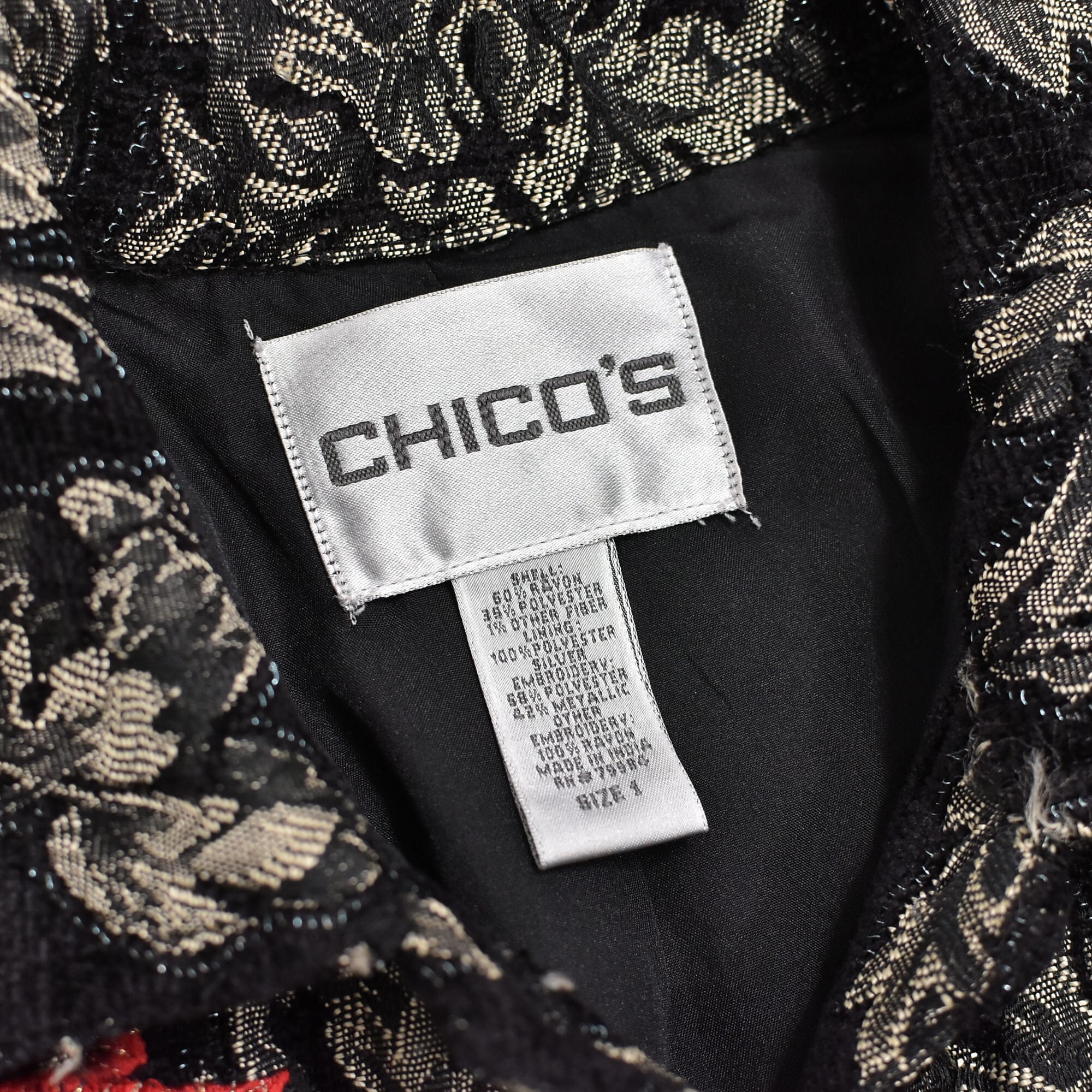 90s〜 CHICO'S tapestry tracker jkt | 古着屋 grin days memory