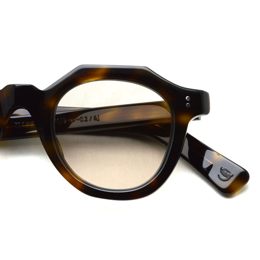 guepard / gp-02 / ecaille jaune - Light Brown Flat lenses べっこう柄・イエロートートイズ - ライトブラウンフラットレンズ フレンチヴィンテージ クラウンパント サングラス