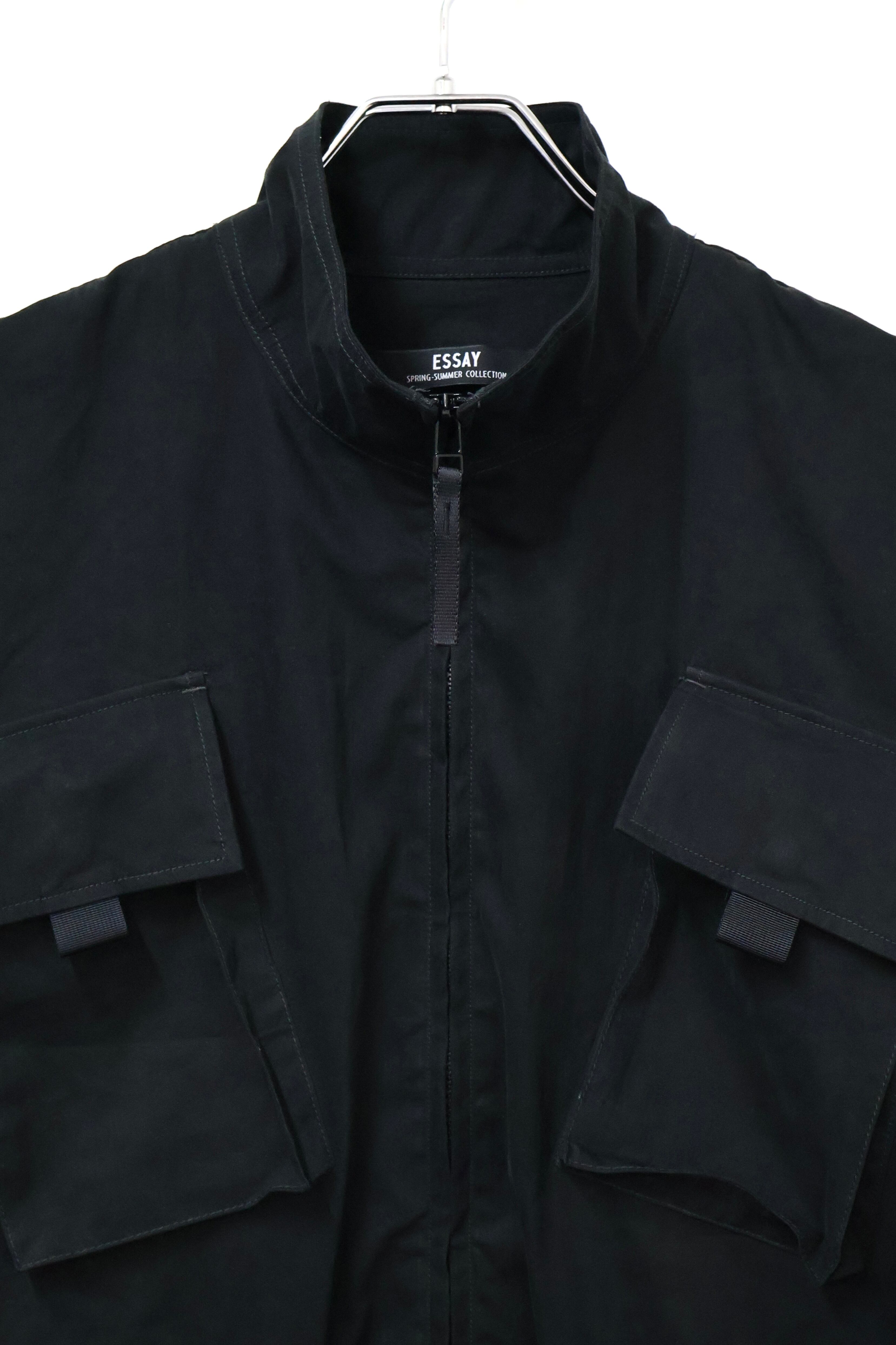 ESSAY UTILITY VEST -BLACK- | OoaLL
