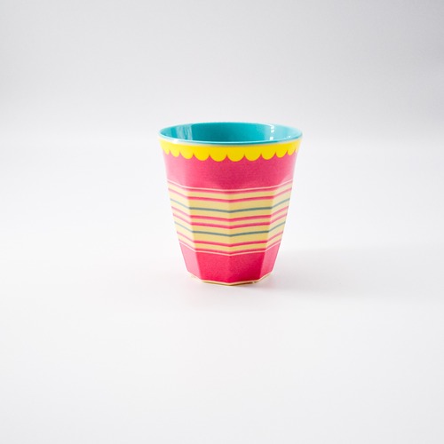 rice melamine cup メラミンカップ <striped> 