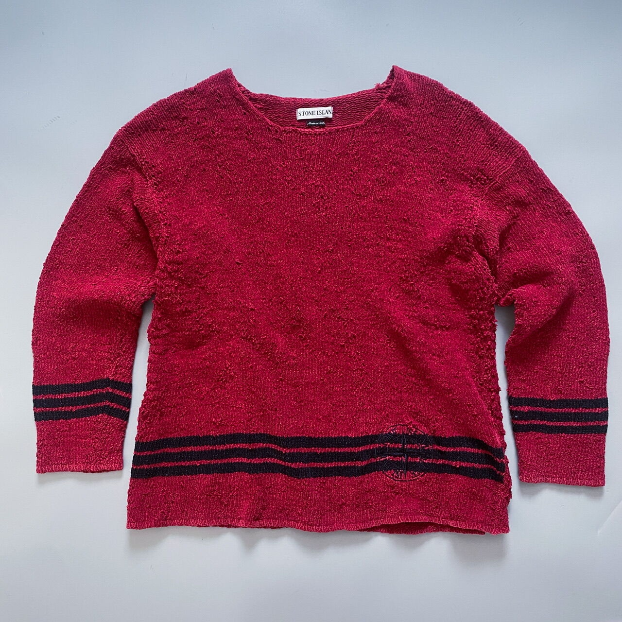1997SS STONE ISLAND Chenille Knit Jumper