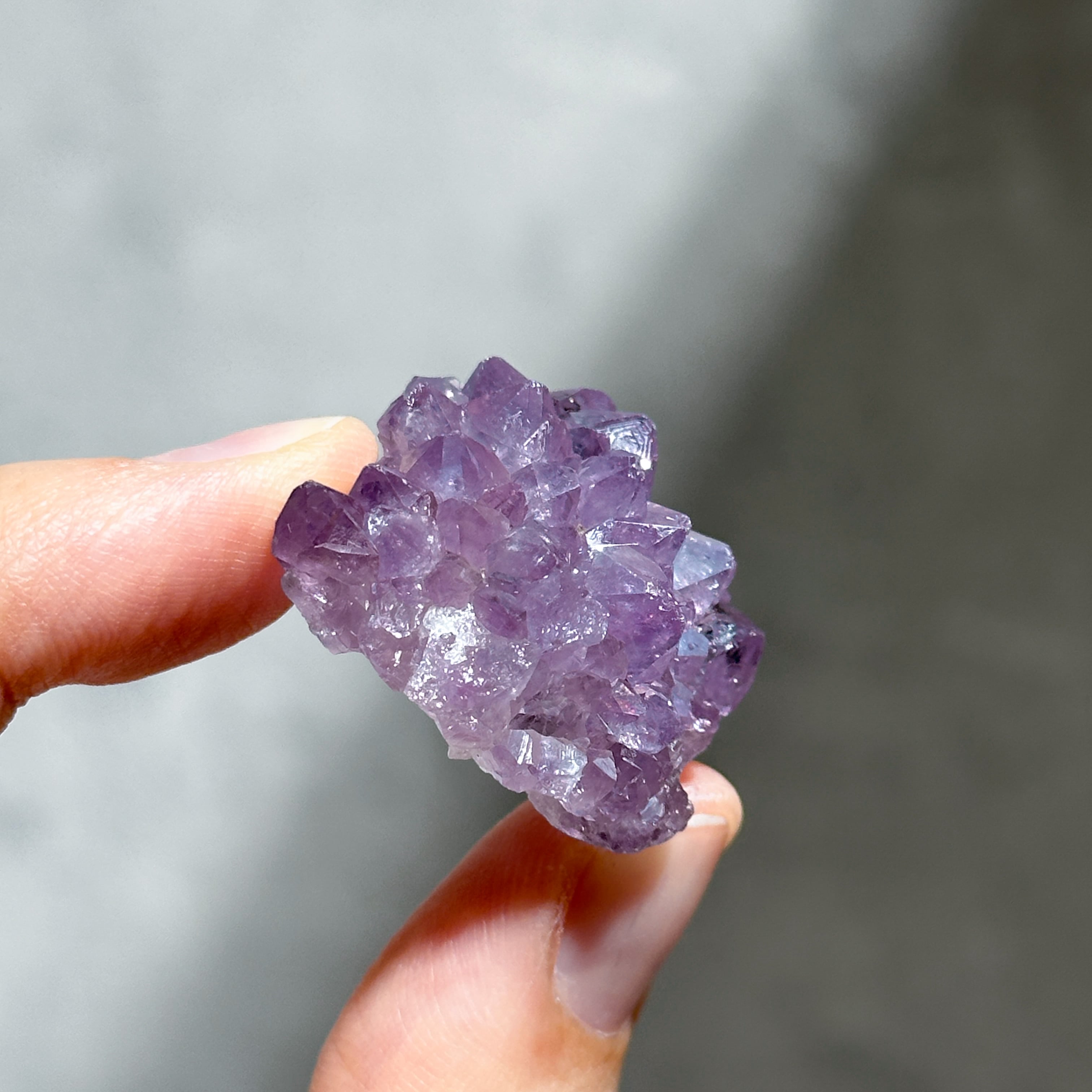 ウルグアイ産フラワーアメジスト 原石43◇ Flower Amethyst ◇天然石