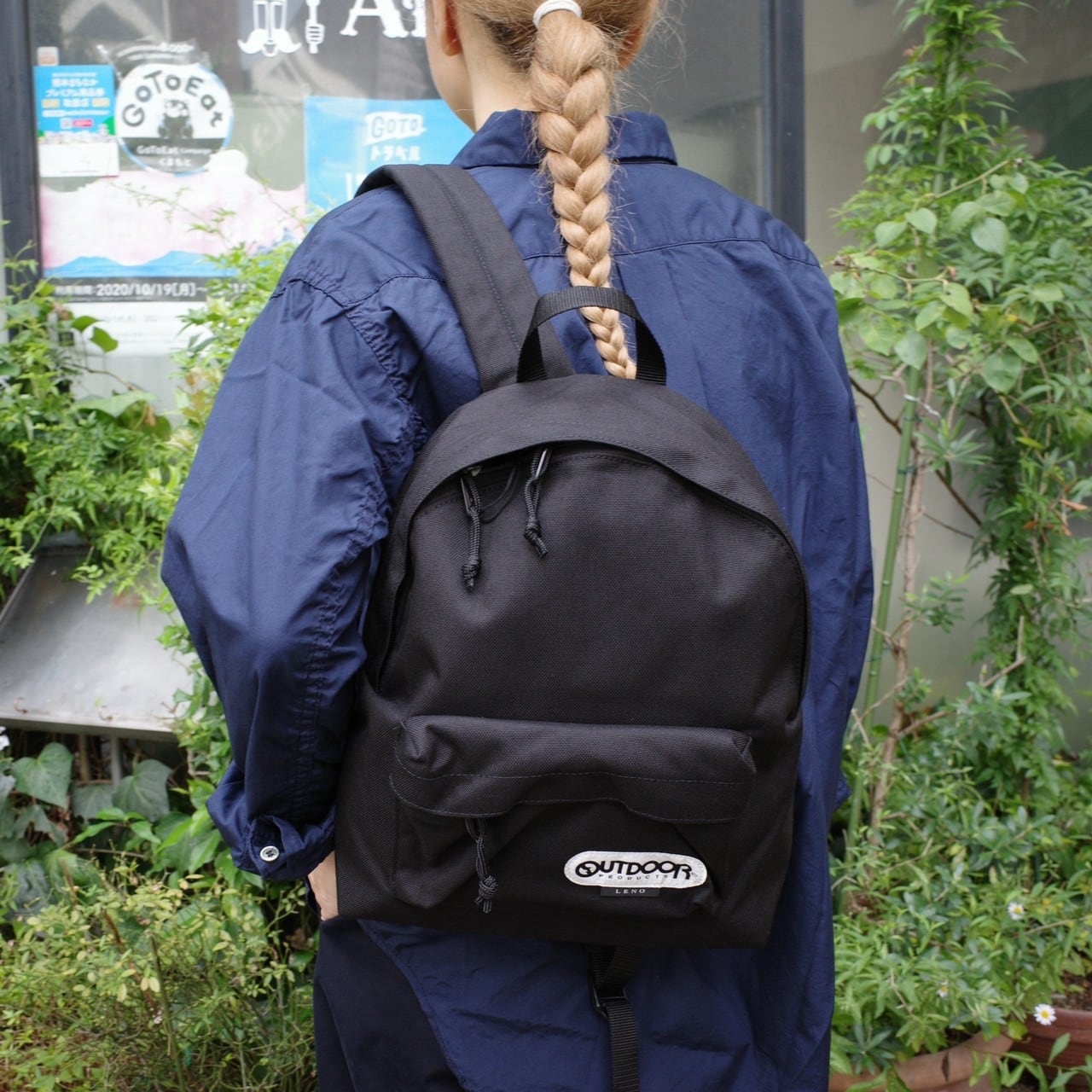 LENO リノ ×OUTDOOR PRODUCTS ミニリュック☆ネイビー