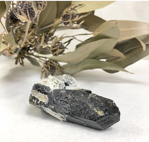 モリオン 黒水晶 クラスター 原石 天然石 パワーストーン 中国山東省