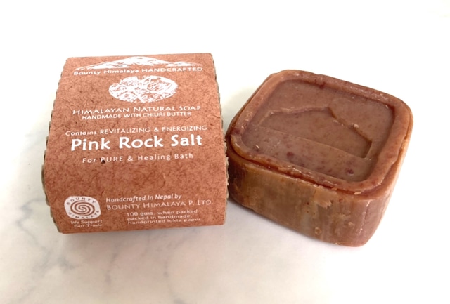 アーユルヴェーダピンクソルトソープ〈浄化〉Bounty Himalaya Pink Rock Salt Soap