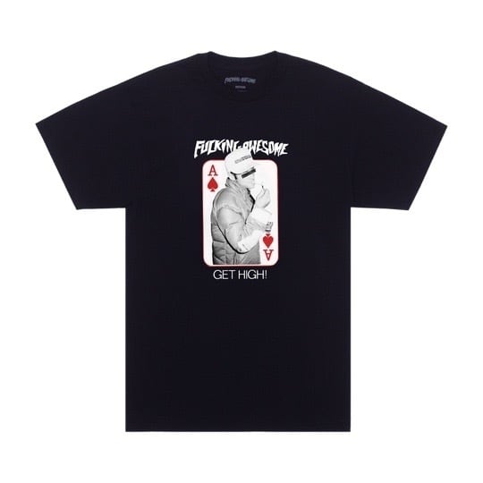 FUCKING AWESOME × INDEPENDENT / GET HIGH TEE / BLACK