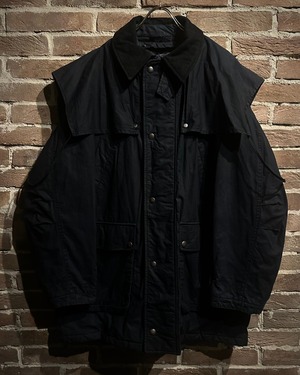【Caka act3】"VALENTINO" Various Gimmick Vintage Duster Coverall Jacket