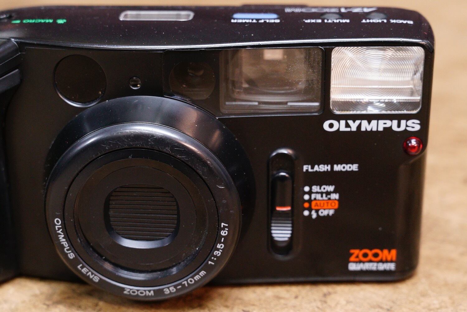 3150FC1 OLYMPUS AZ-1 ZOOM コンパクトフィルムカメラ 中古 電池付き