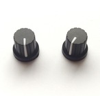 【マグネット】シンセツマミ型マグネット 黒×ホワイト Synth Knob Magnet SKM