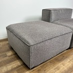【美品】ASPLUND resortir NOMAD ARMLESS SOFA ＆ OTTOMAN アスプルンド リゾルティール ノマド アームレス ソファ ＆ オットマン セット販売 グレー ファブリック【中古】【送料無料】