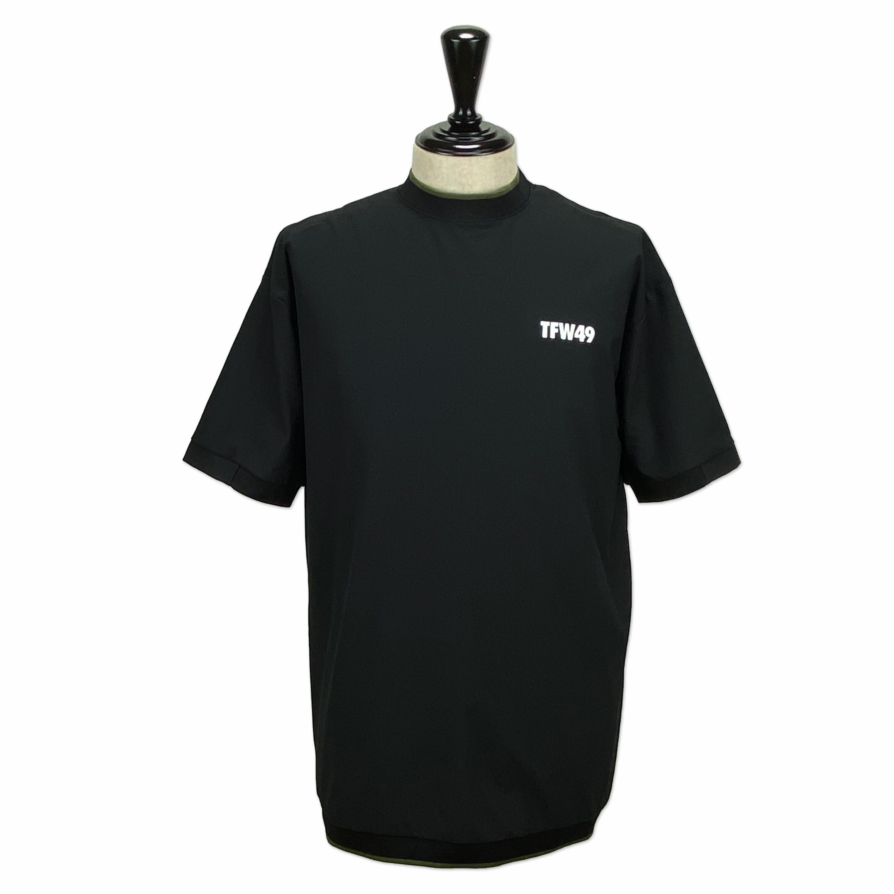TFW49】《MEN'S》RELAX HALF MOCKNECK (BLACK) | Sandy GOLF