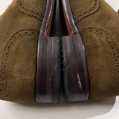 ROLAND HAMILTON ローランド ハミルトン スエード レザー メダリオン シューズ サイズ 8 /ビンテージ/革靴