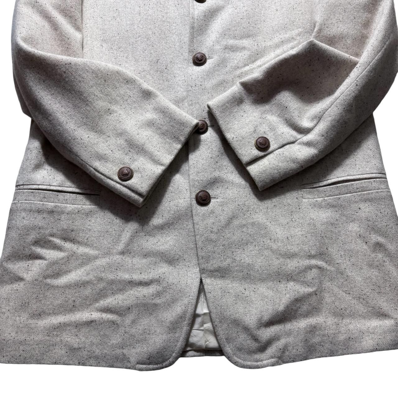 vintage GIANNI VERSACE angora nep tailored jacket