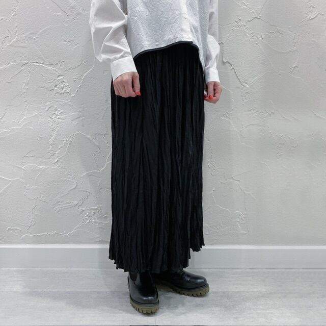 006 ファッション Issey Miyake 90AW Washer Pleats Skirt