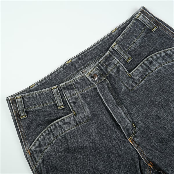 Size【S】 TENDERLOIN テンダーロイン DENIM SHORTS WASH BLACK デニム