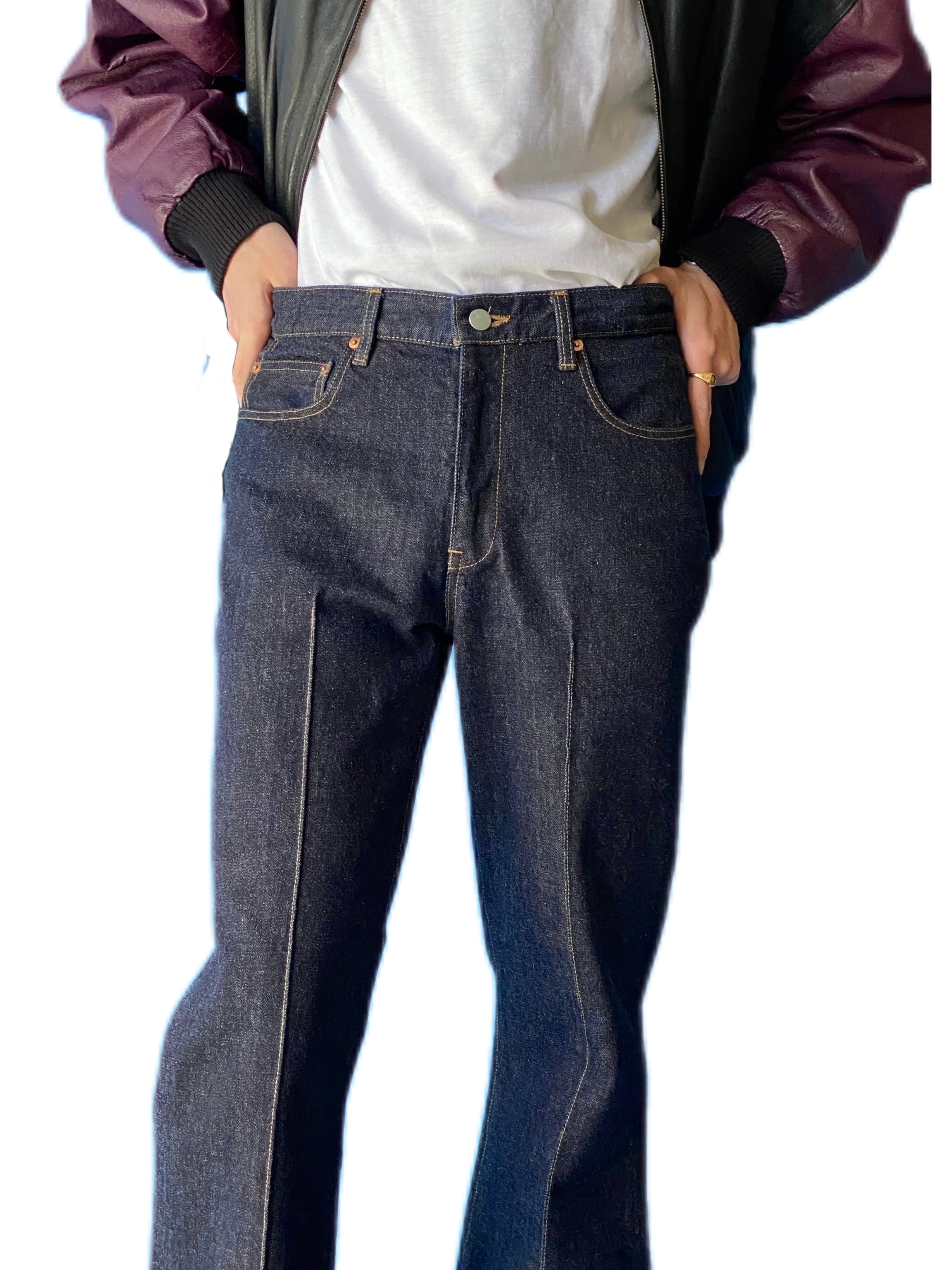 GEN IZAWA / Flare denim pants (one-wash) | TUNAGI JAPAN GEN IZAWA / Flare denim pants (one-wash) | TUNAGI JAPAN