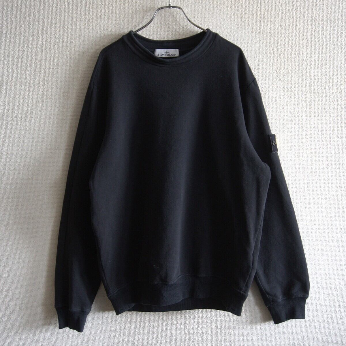 【2023AW】STONE 【Sweatshirts】M スウェット ブラック ストーンアイランド 26040337 2023AW】STONE ISLAND【Sweatshirts】M スウェット ブラック ストーン