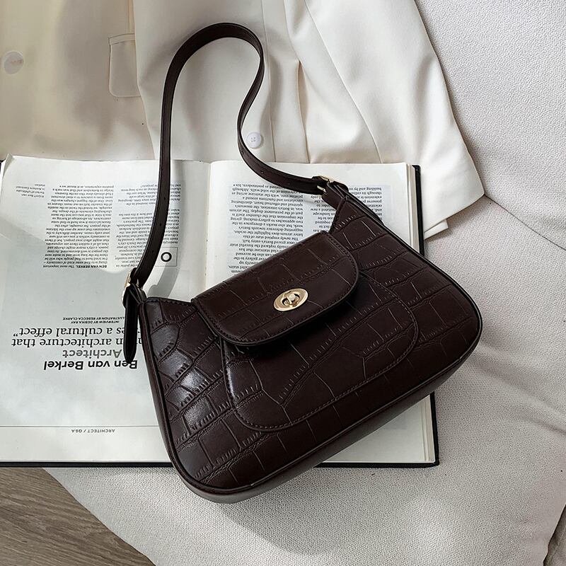 センスの小さいバッグ女性2020人気の新しい流行のファッションワイルドネットレッドメッセンジャーバッグショルダーアンダーアームバゲット Tiancai_Wing_Bag60246929824