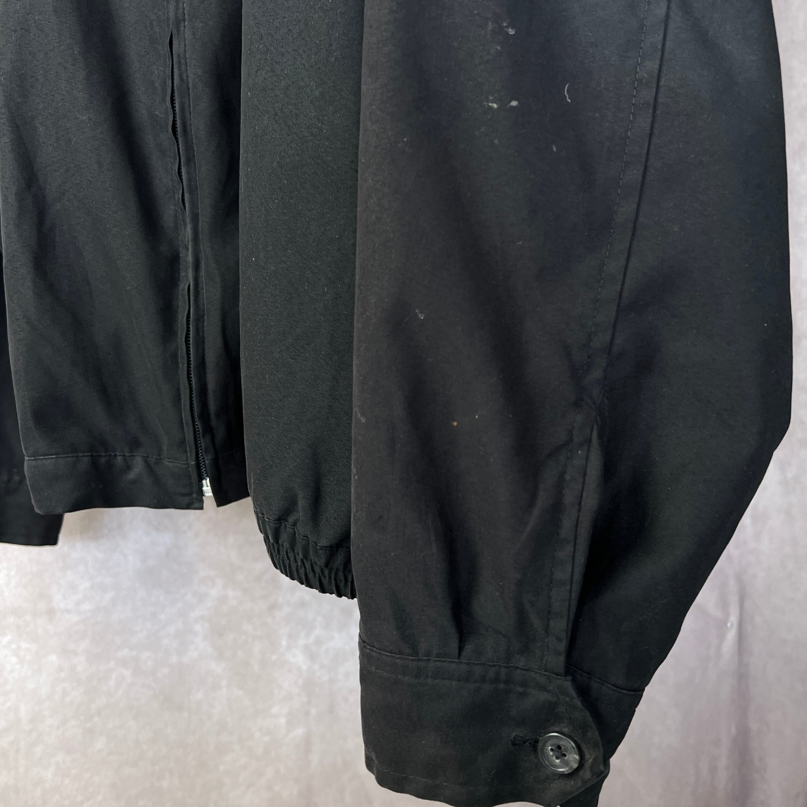 90's~ POLO GOLF by Ralph Lauren Peachskin Blouson Black 90年代 00