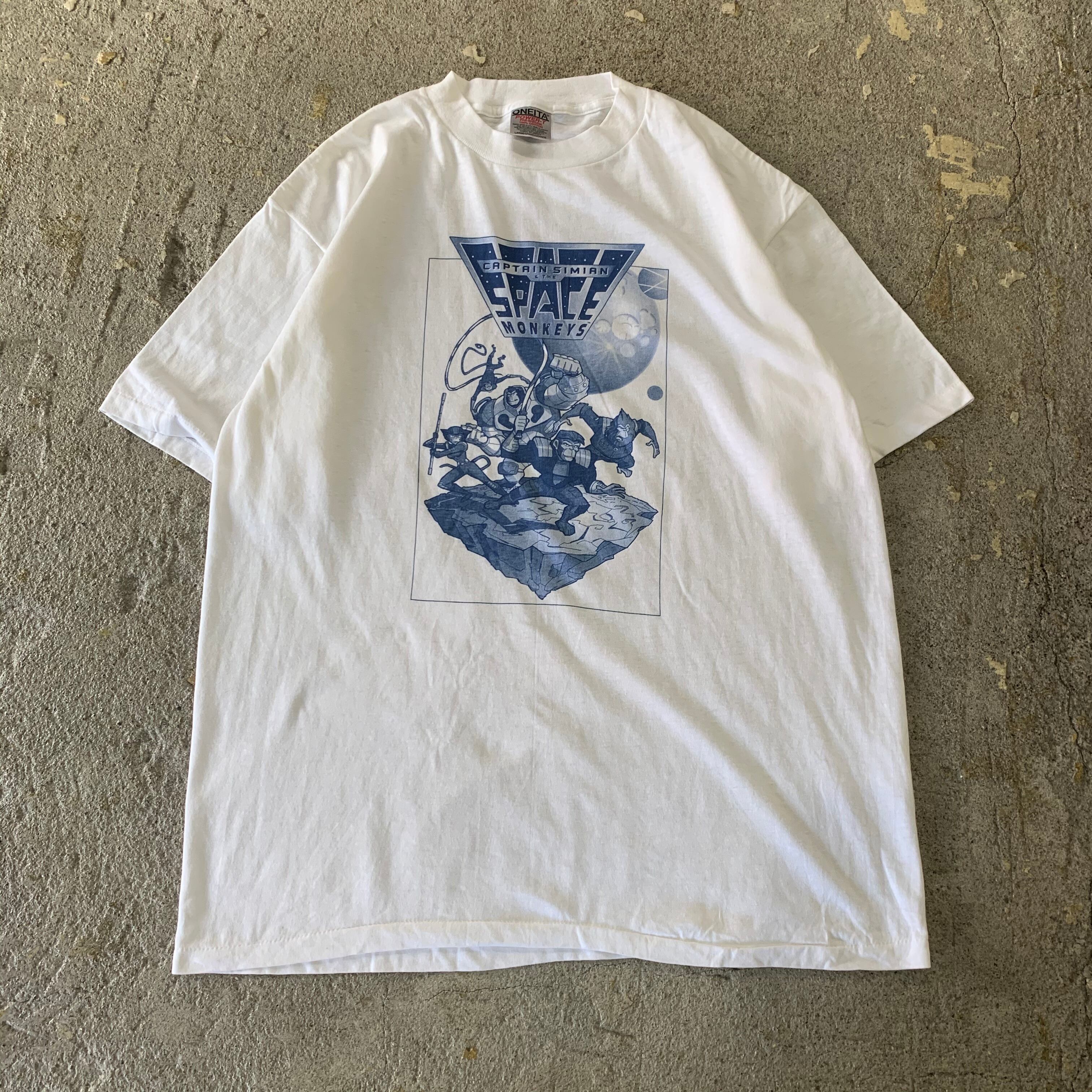 90s captain Simian&the space monkeys T-shirt | What