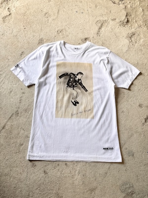 YAMAHA/NEW JOG Tee/Free (M相当)/フォトプリントTシャツ/BROS/スク－タ－/プロモ－ション/ホワイト/ヤマハ