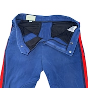 【GUCCI】サイドストライプ ロイヤルブルーパンツ