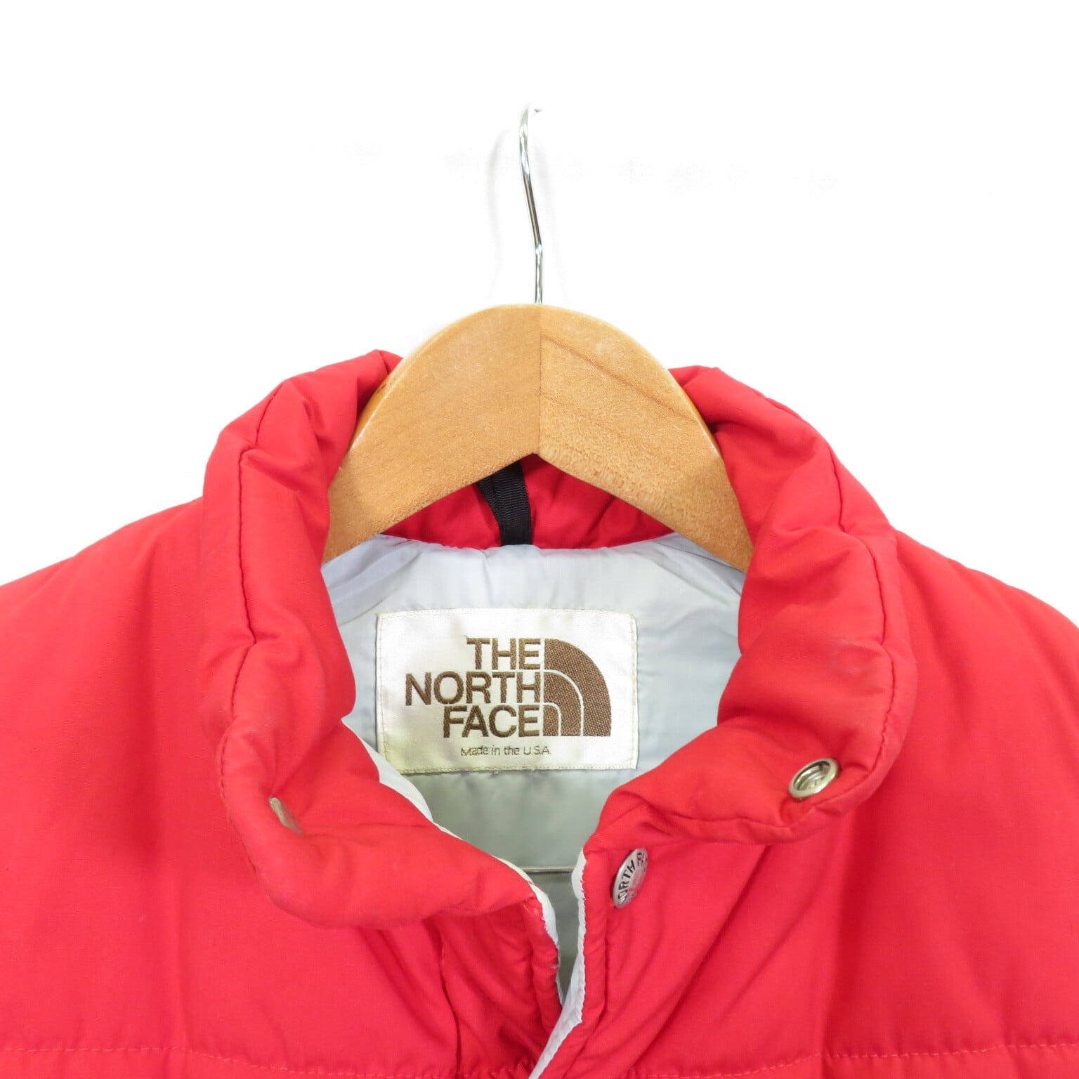 80s THE NORTH FACE USA製 ダウンベスト /ノースフェイス 茶タグ