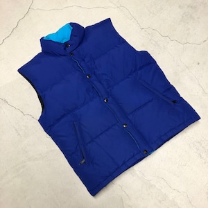 ⊕1990'S NORTH FACE BLUE DOWN VEST