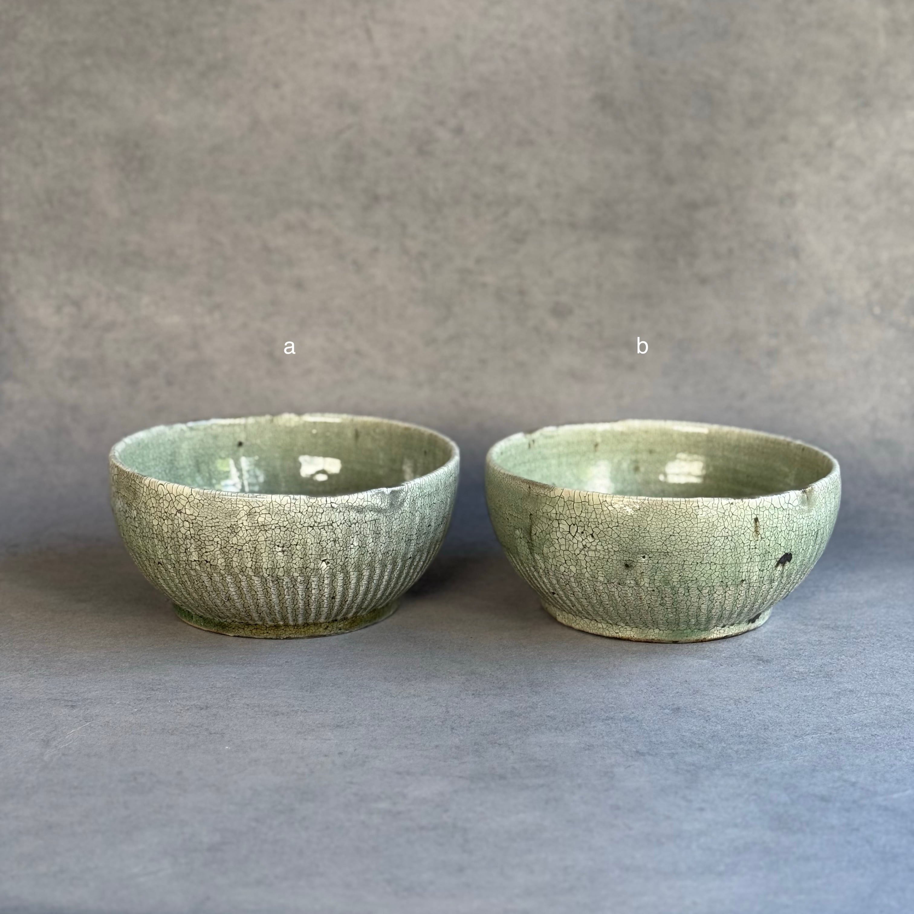 加藤祥孝 荒わさび粉引 麺鉢 | gallery 一白