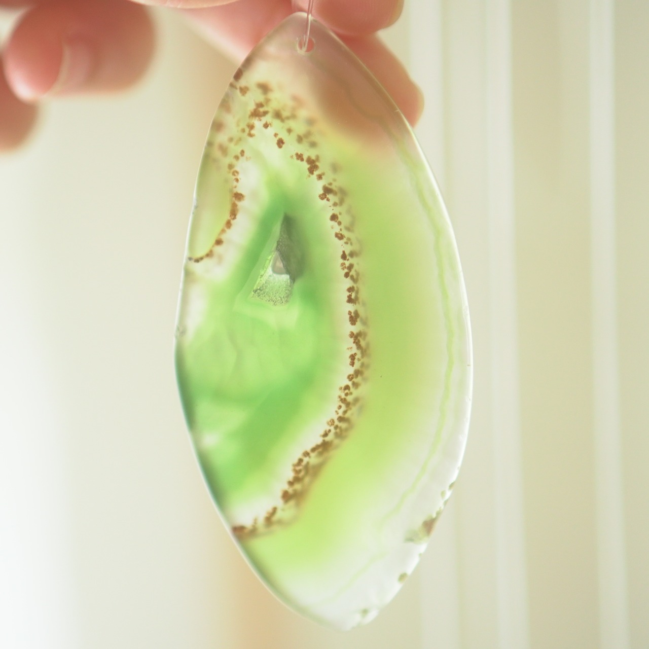 MEBUKI 04 - アゲートヒーリングチャイム / Agate Sun Catcher Wind Chime 717