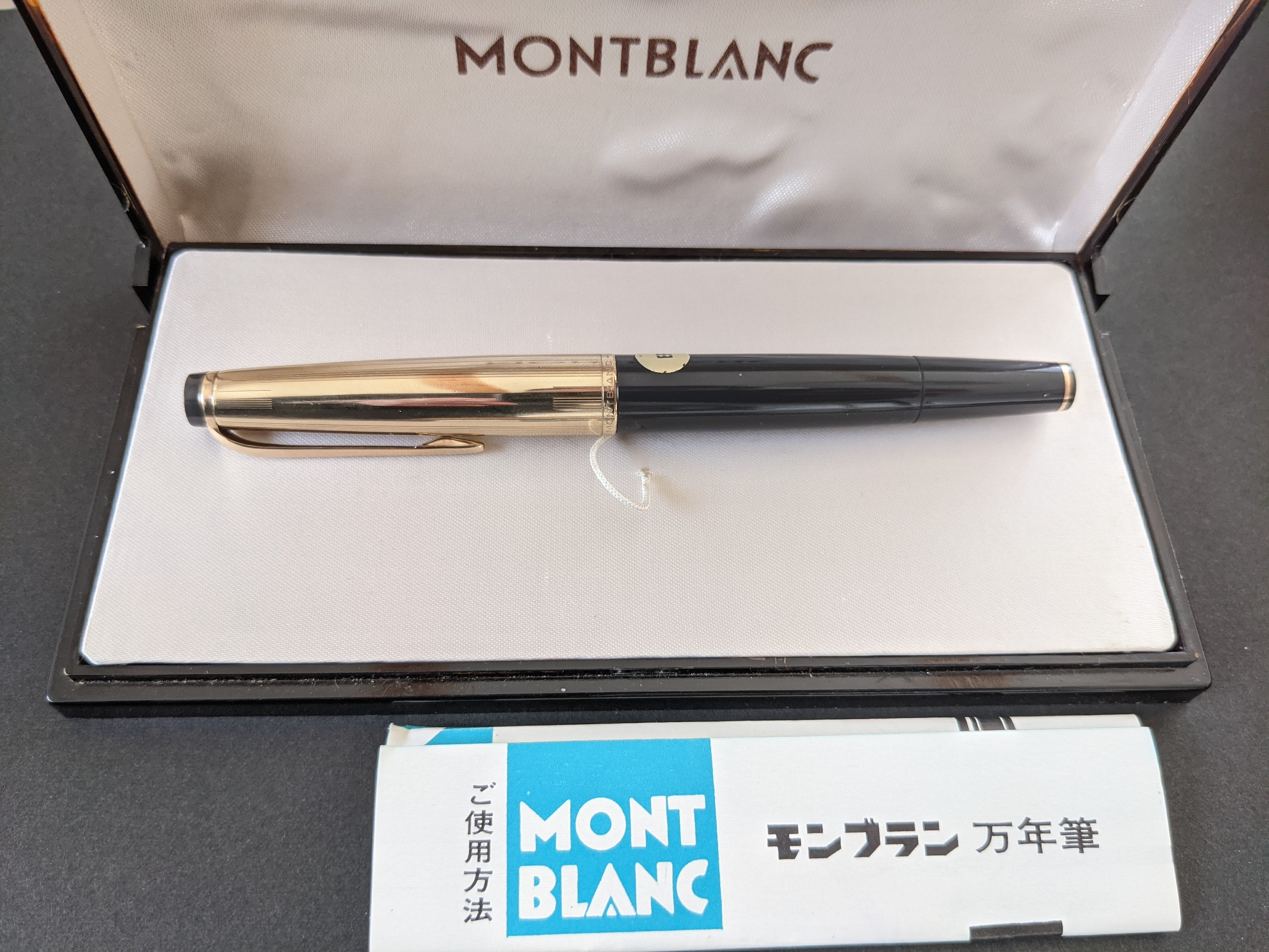 MONTBLANC モンブランマイスターシュティック NO72 万年筆 グレー軸 MONTBLANC モンブランマイスターシュティック NO72 万年筆 グレー軸