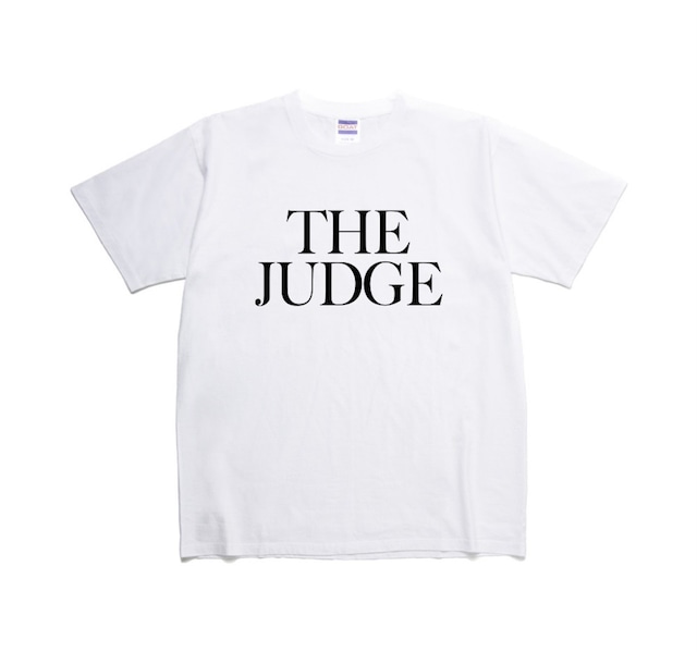 'THE JUDGE' T-SHIRT WHITE for GOAT <SMALL>