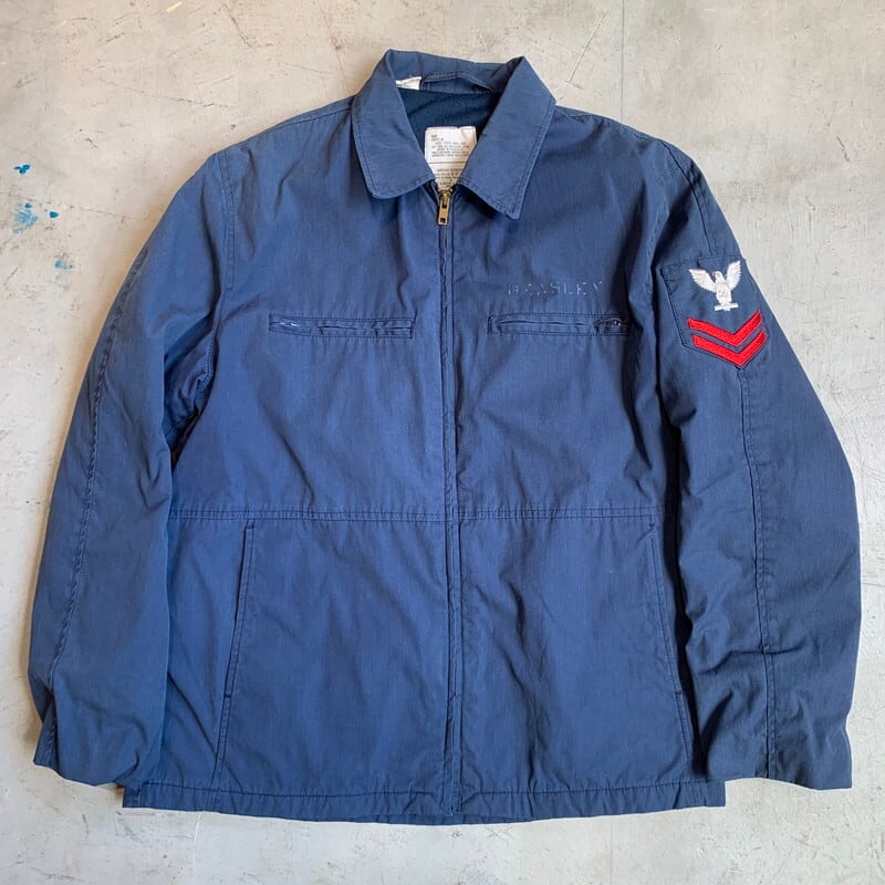 80's U.S.NAVY ユーティリティージャケット DLA100-89-C-0451